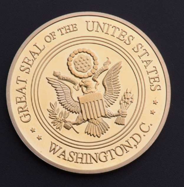 🇺🇸 2017 Liberty 3D High-Relief Commemorative Medallion – Statue of Liberty & Great Seal Design