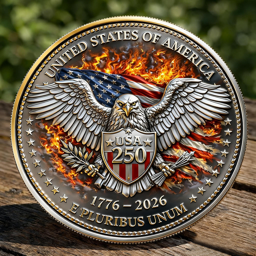 USA 250th Anniversary Commemorative Coin