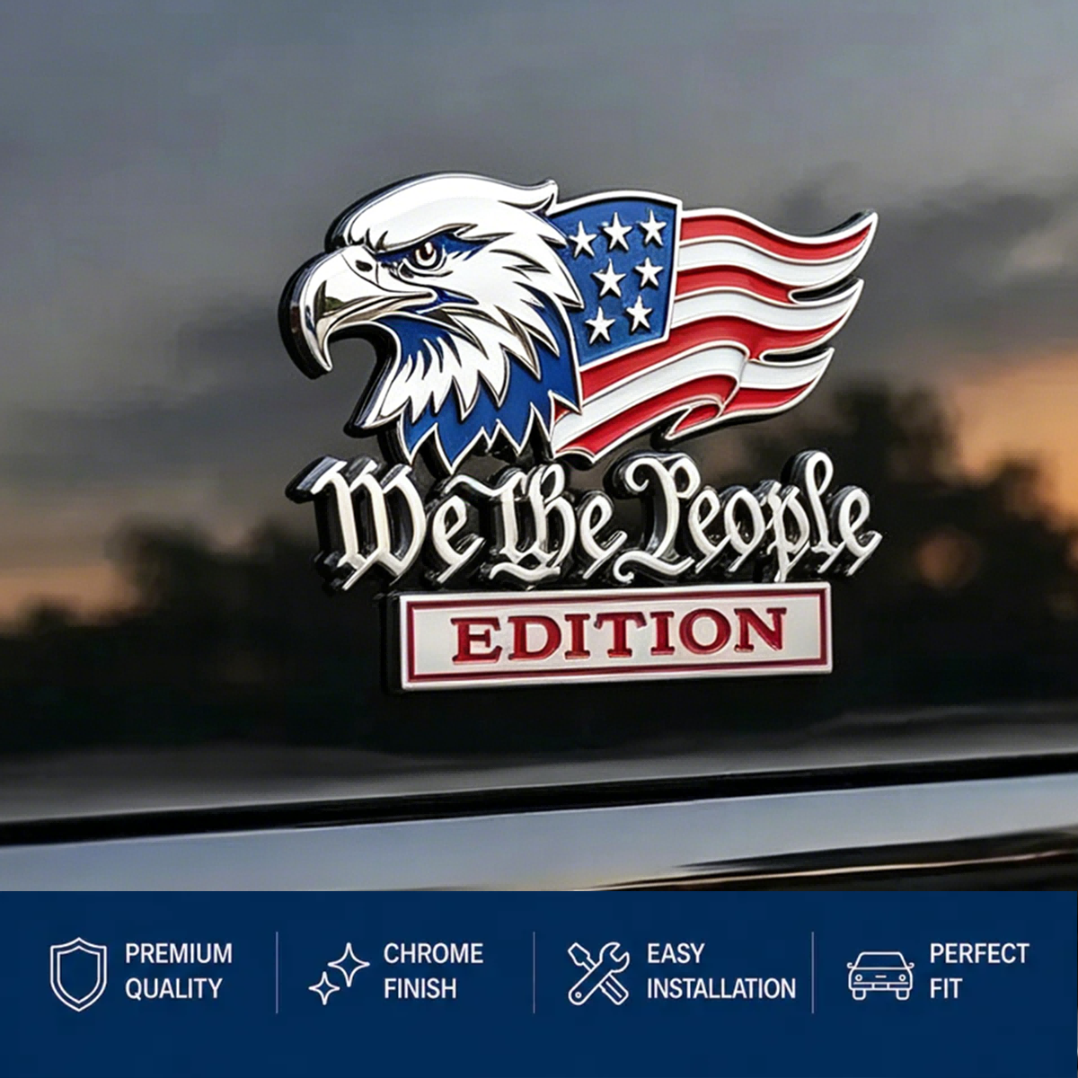 Patriot Automotive Badge