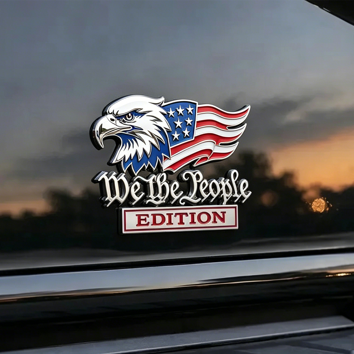Patriot Automotive Badge