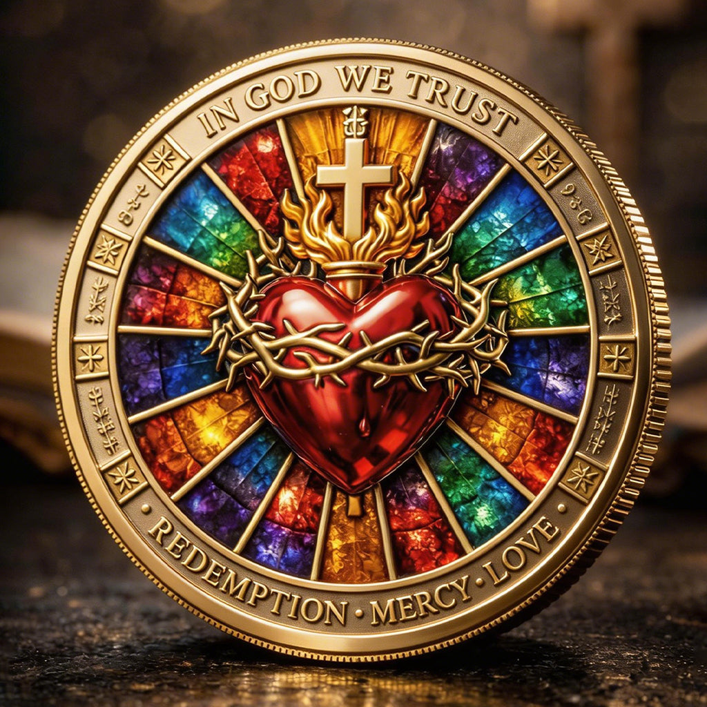 ⚡️Last Day 60% OFF - Sacred Heart of Jesus Commemorative Coin