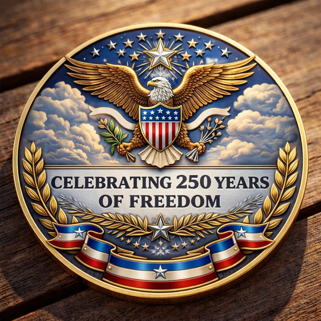 🏆Flash Sale 60% OFF - U.S 250th Anniversary Patriotic Commemorative Coin