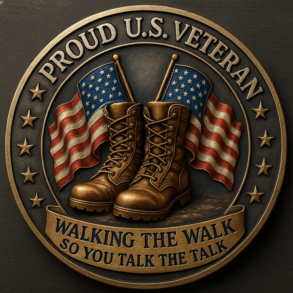 💖Last Day 49% OFF - 🇺🇸“I Am a U.S. Veteran” Commemorative Coin