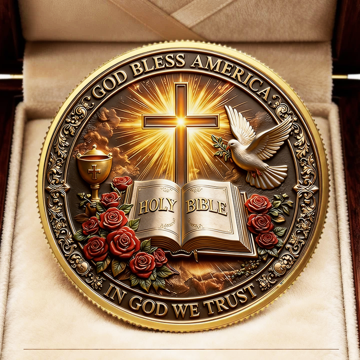 ✝️ 49% off — Faith and Freedom Anniversary Metal Commemorative Coin