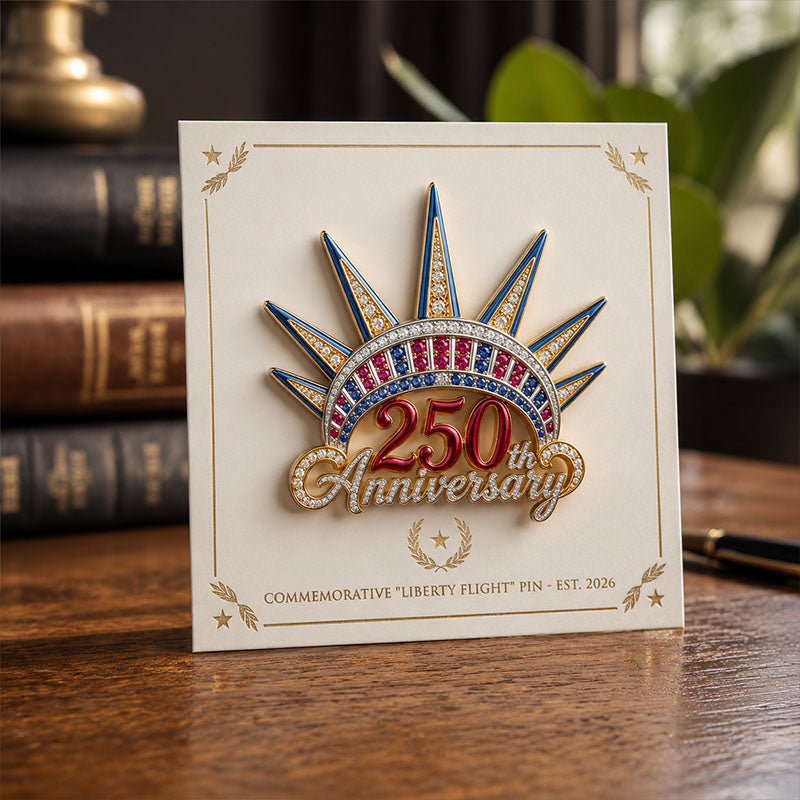 Liberty Flight 250th Anniversary Commemorative Pin