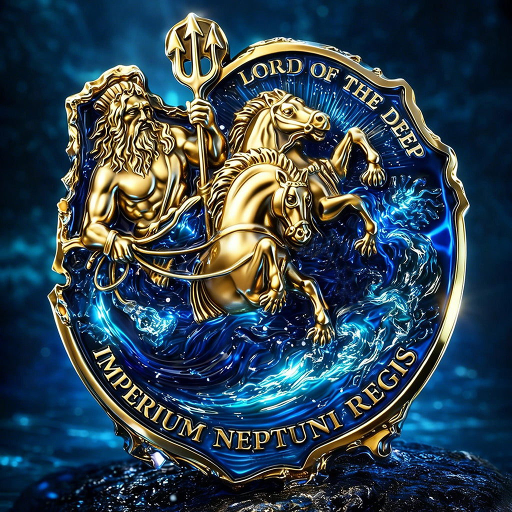 🎁Last Day 60% OFF - Mythological Poseidon Challenge Coin