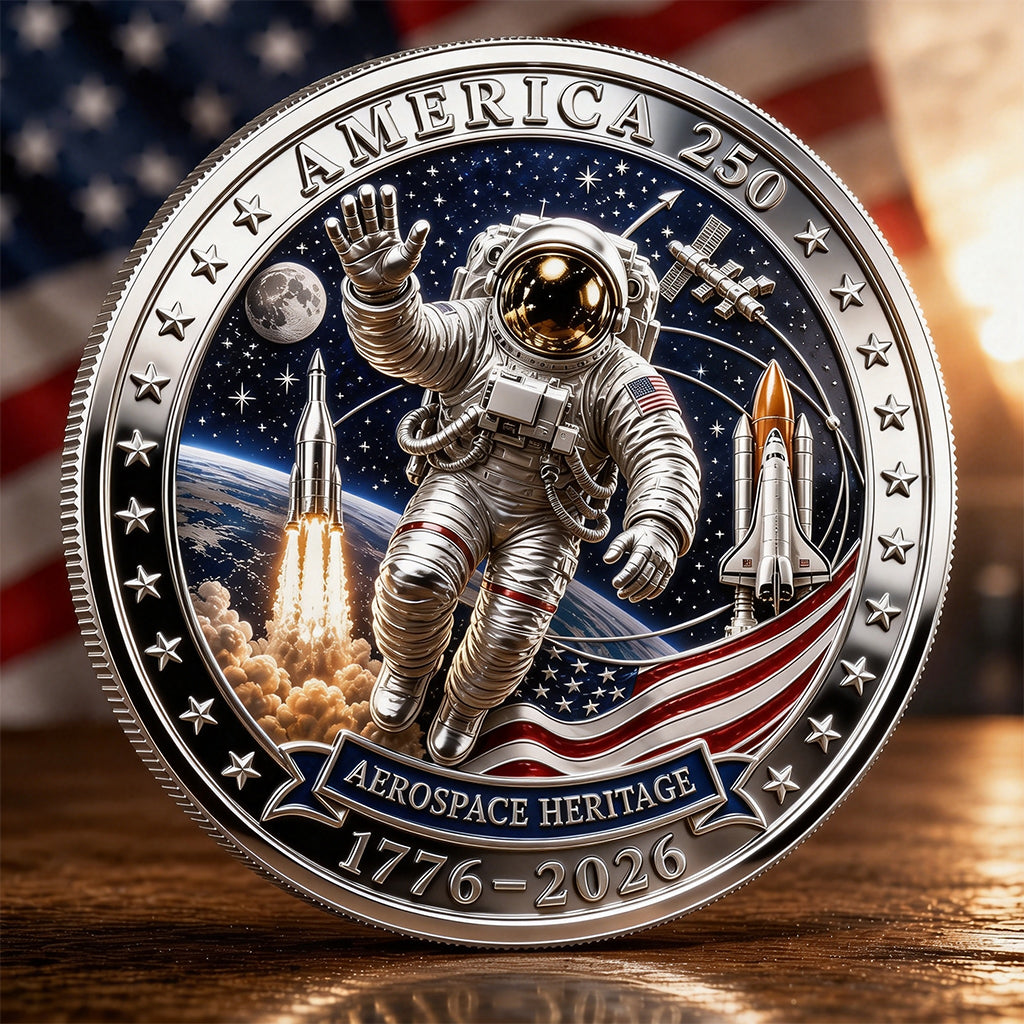 America 250 Aerospace Heritage Commemorative Coin